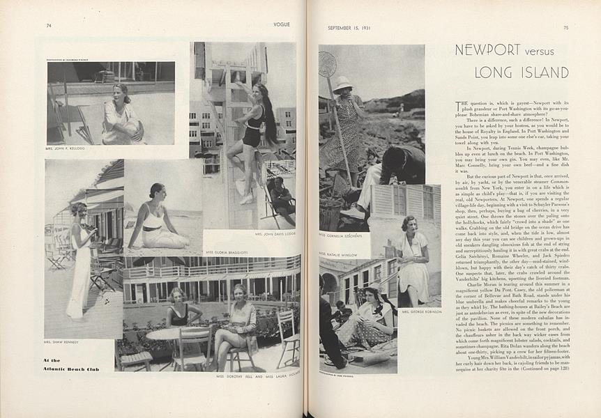 Newport Versus Long Island