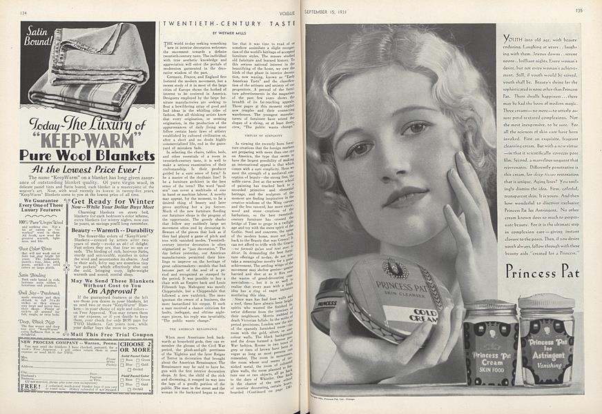 Twentieth-Century Taste