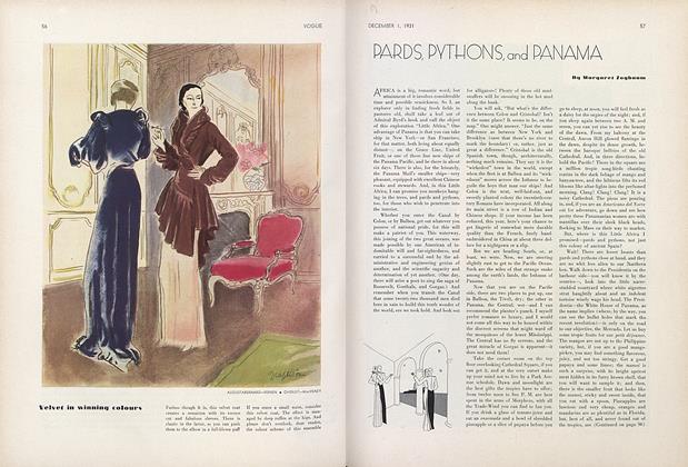 Pards, Pythons, and Panama