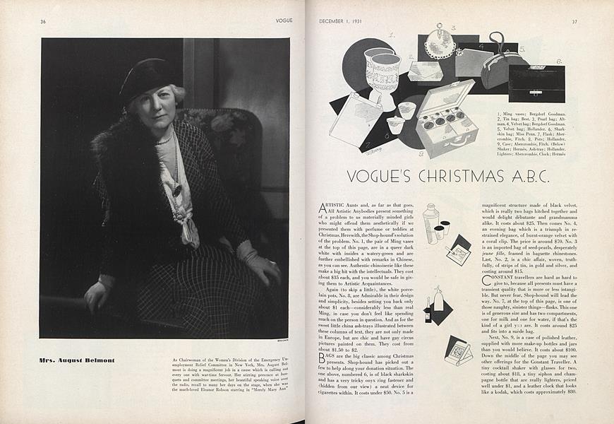 Vogue's Christmas A.B.C.