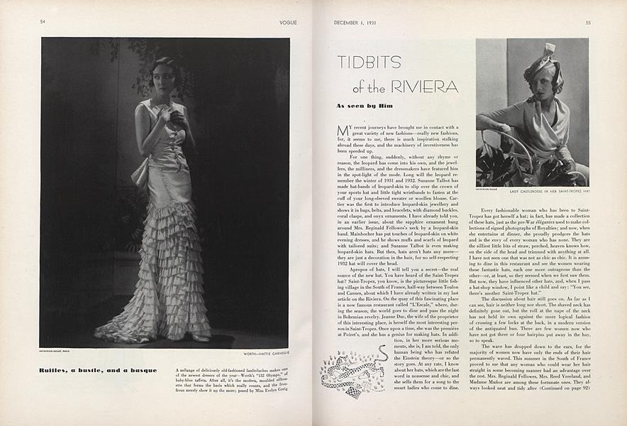 Tidbits of the Riviera