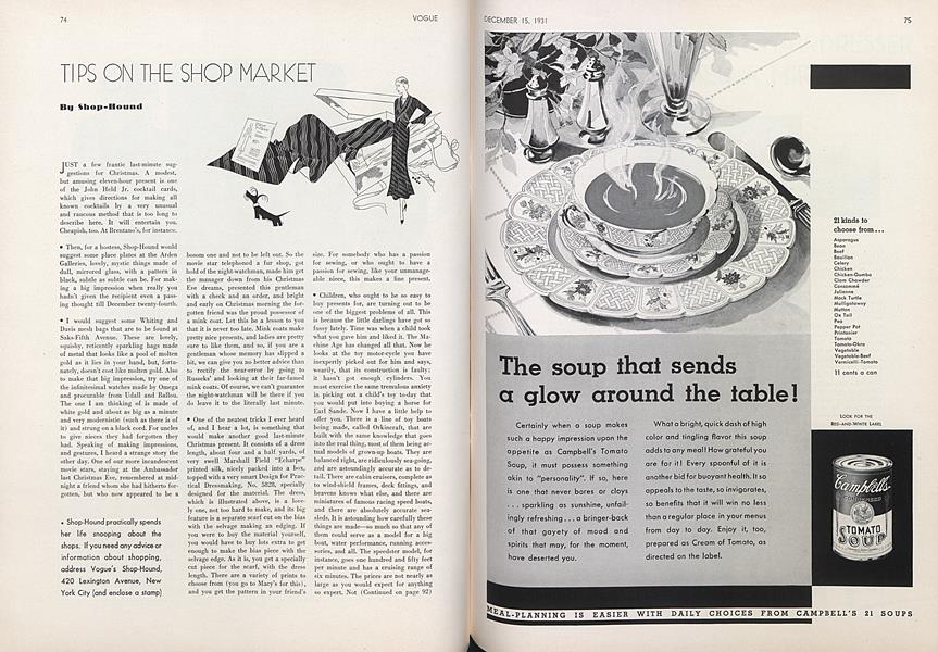 Tips on the Shop Market by Shop-Hound