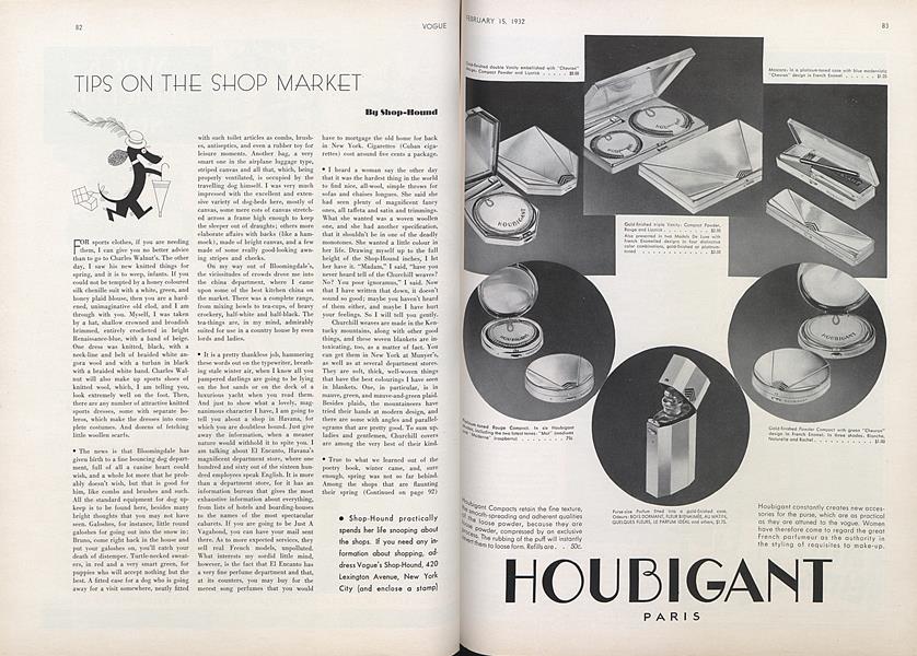 Tips on the Shop Market by Shop Hound