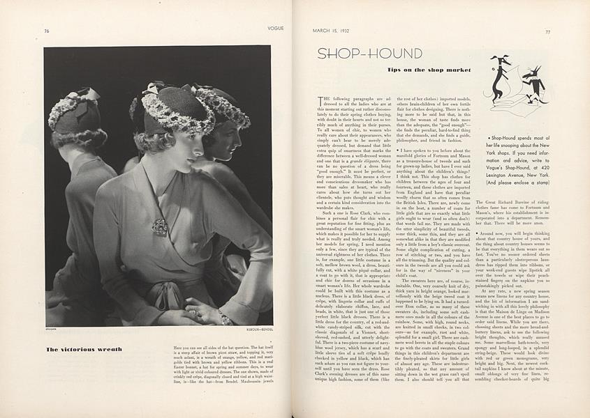 Shop-Hound: Tips on the Shop Market