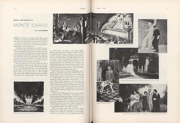 Winter and Summer at Monte Carlo