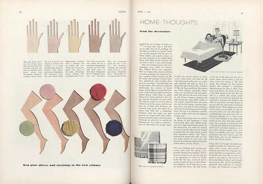 Home Thoughts from the Decorators