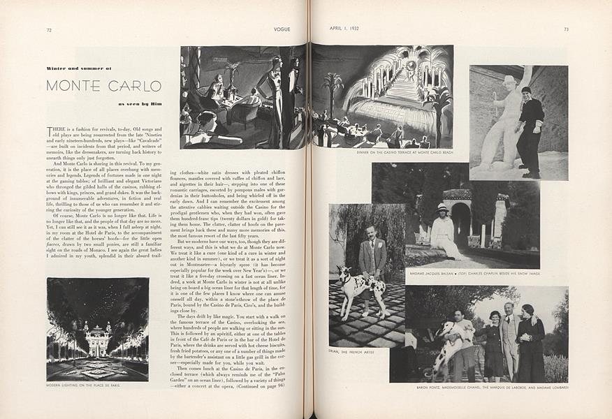 Winter and Summer at Monte Carlo