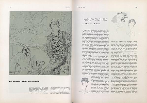 The New Clothes and How to Tell Them