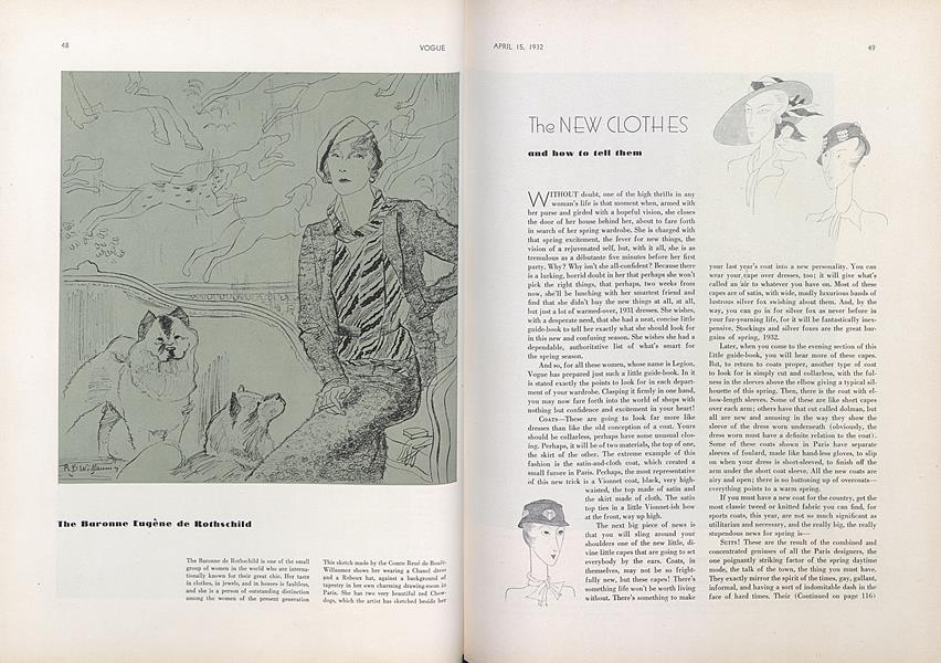 The New Clothes and How to Tell Them