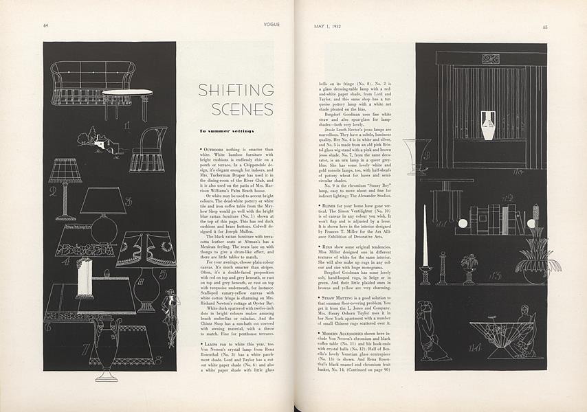 Shifting Scenes: To Summer Settings