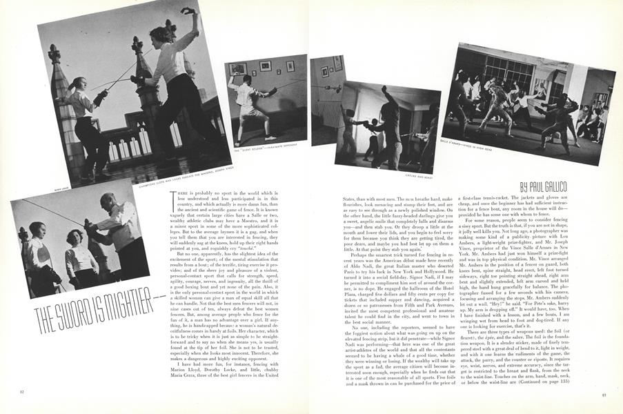 The Sword Is Mightier—