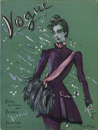 Vogue Covers the Town | Vogue | October 1, 1936