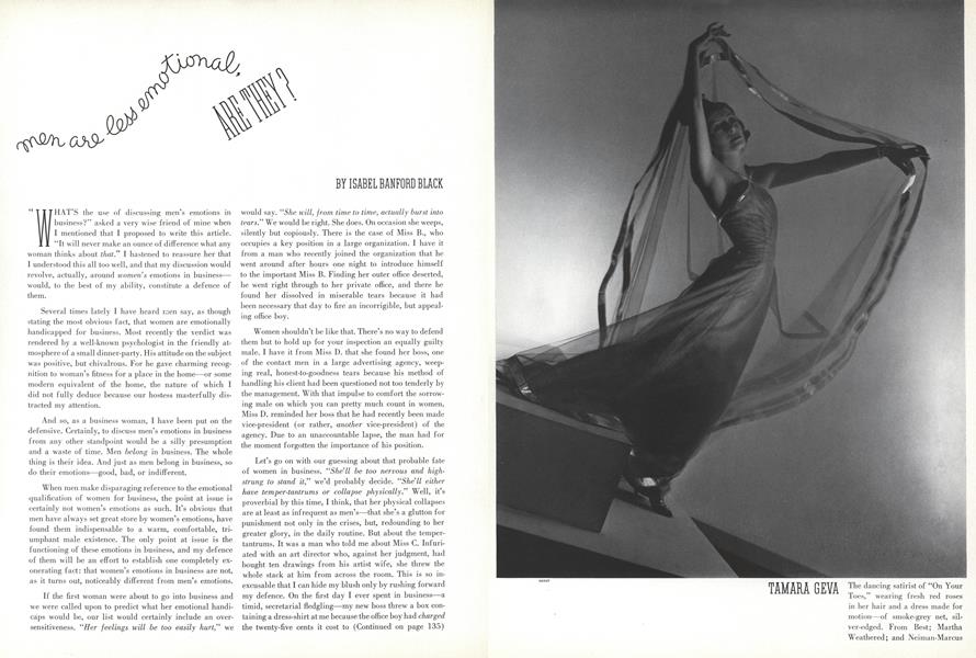 Men are Less Emotional, Are They?