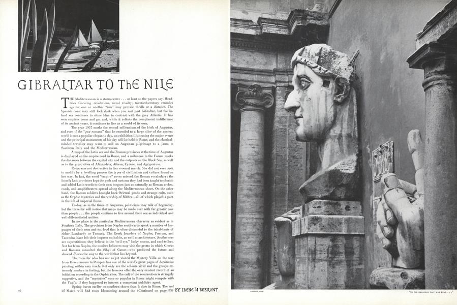 Gibraltar to the Nile