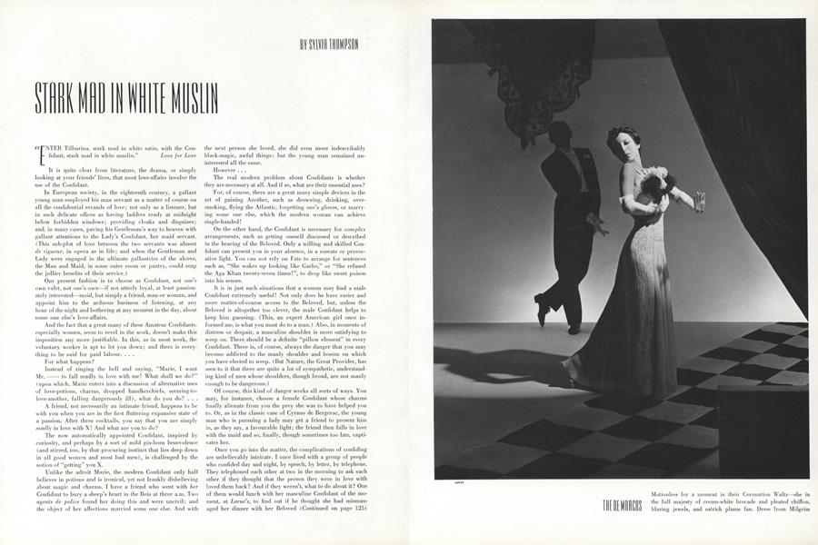 Stark Mad in White Muslin