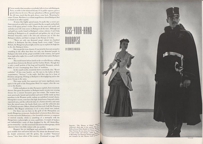 Kiss-Your-Hand Budapest