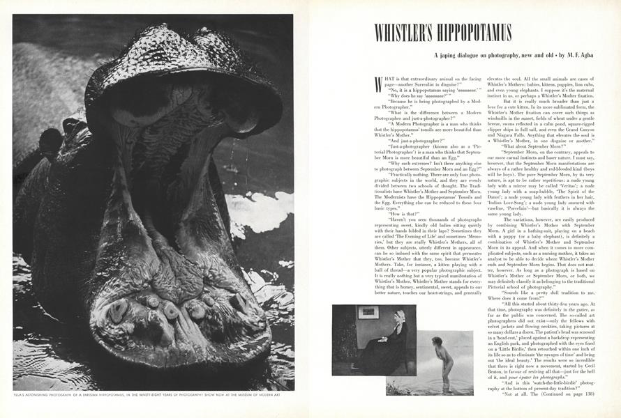 Whistler's Hippopotamus