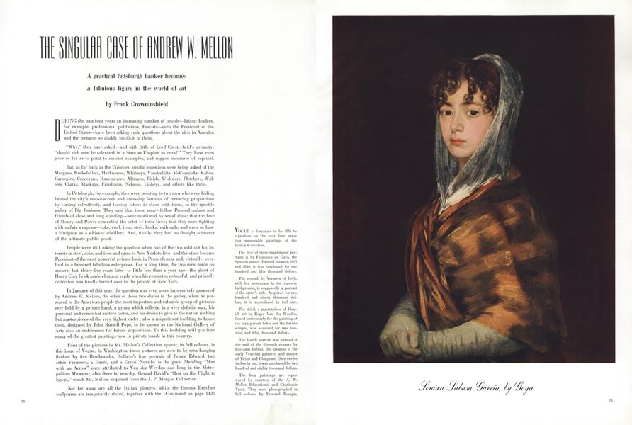 The Singular Case of Andrew W. Mellon