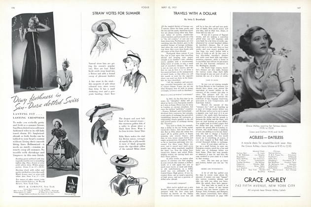 1930s Fashion Magazine Page