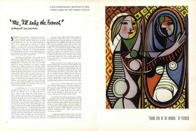 "Me, I'll Take the French"