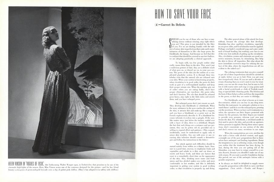 How to Save Your Face