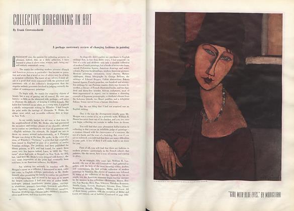 Collective Bargaining in Art