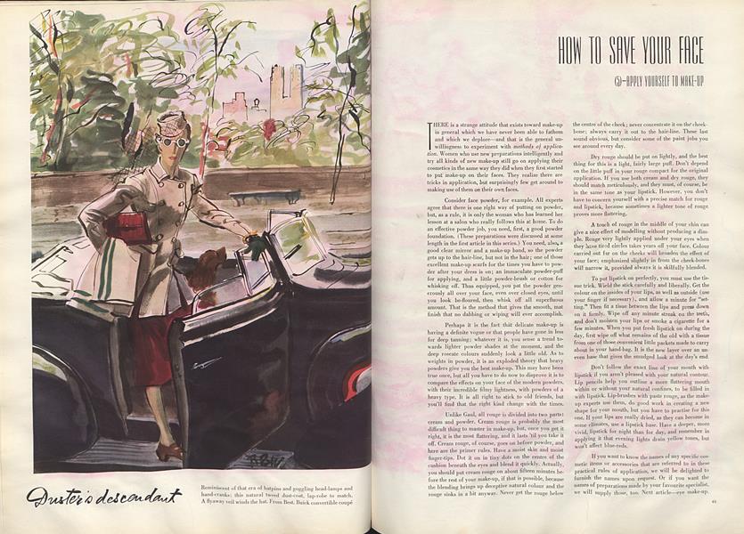 How to Save Your Face