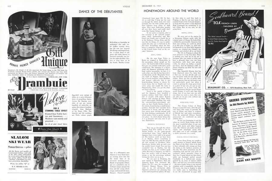 Dance of the Debutantes | Vogue | DECEMBER 15, 1937
