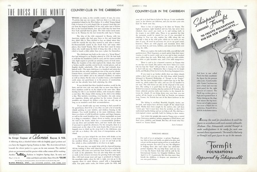 Country-club in the Caribbean