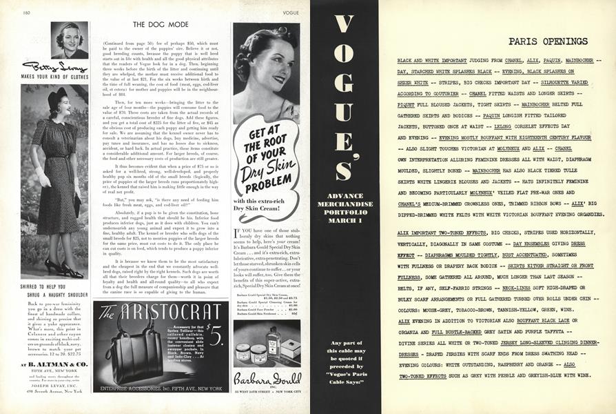 VOGUE'S ADVANCE MERCHANDISE PORTFOLIO MARCH 1