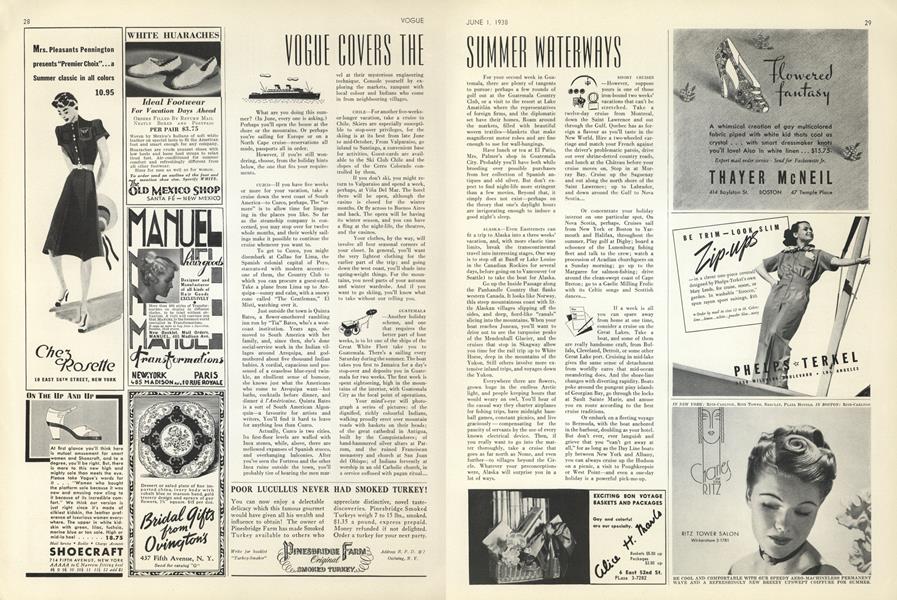 Vogue Covers the Summer Waterways