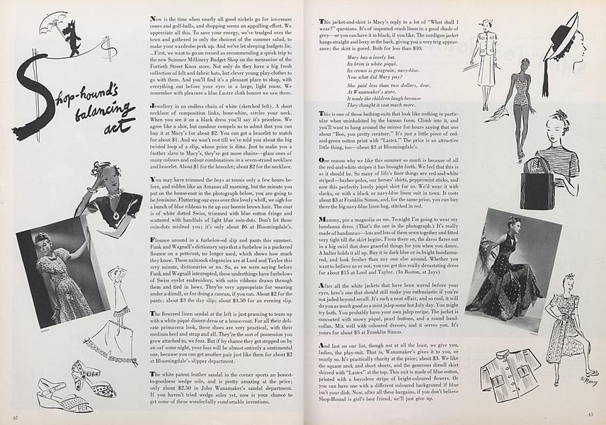 Shop-Hound's Balancing Act