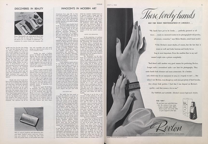 Discoveries in Beauty