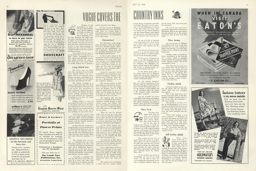 Vogue Covers the Country Inns