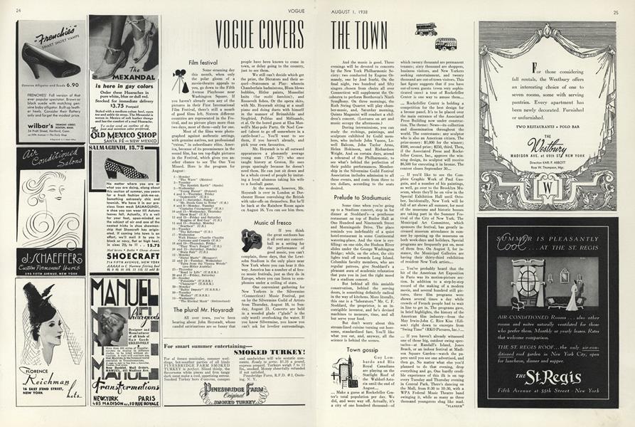 Vogue Covers the Town