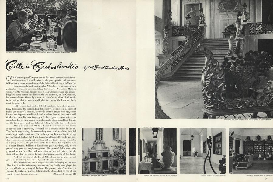 Castle in Czechoslovakia