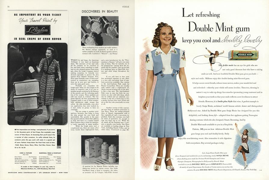 Discoveries in Beauty