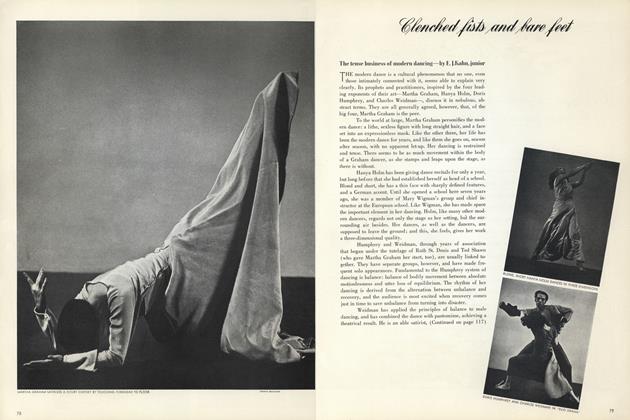 Clenched First and Bare Feet