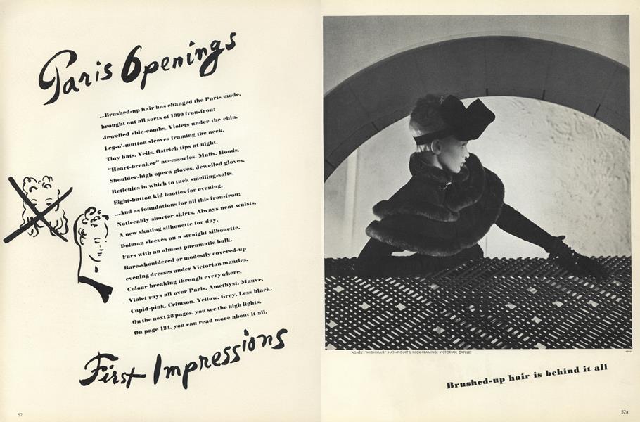 Paris Openings First Impressions