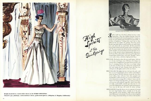 High Spirits at the Paris Openings