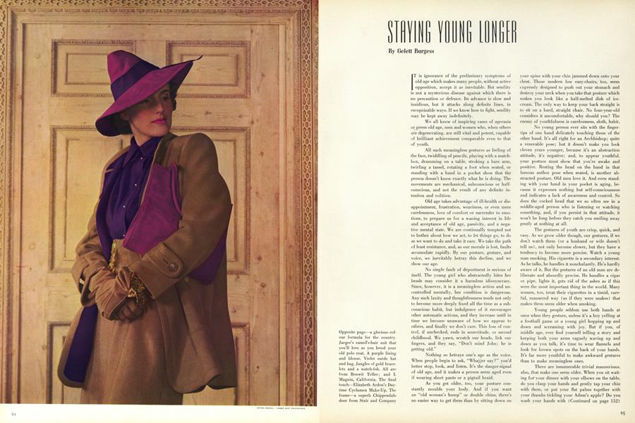 Staying Young Longer