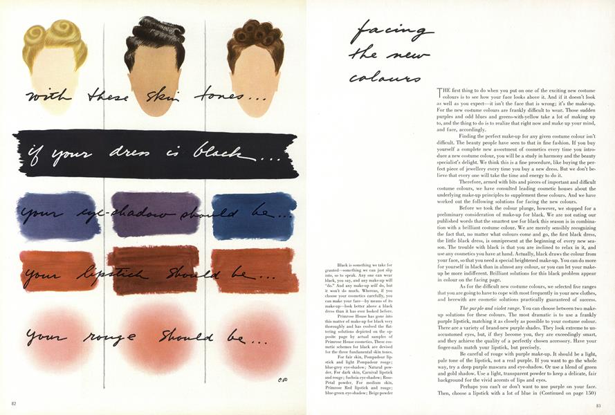 Facing the New Colours