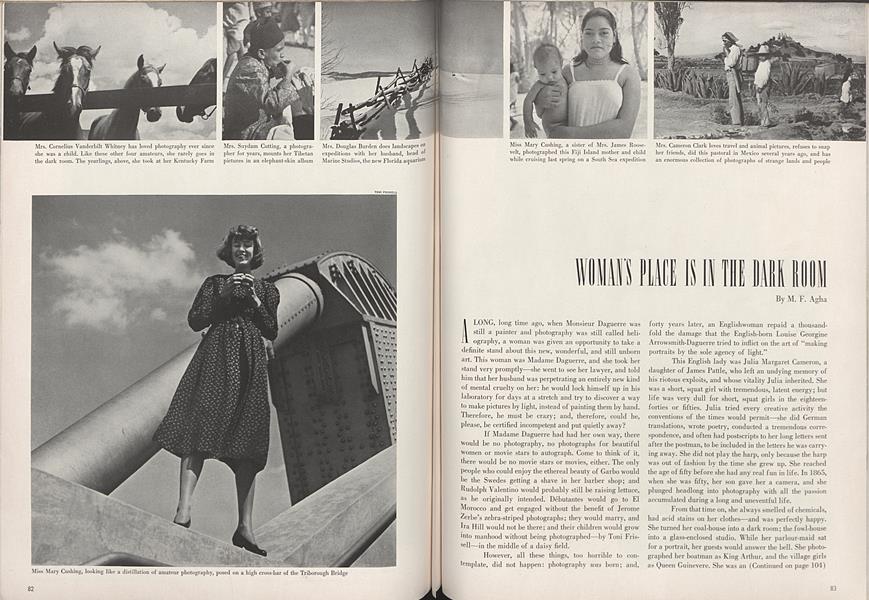 Woman's Place is in the Dark Room