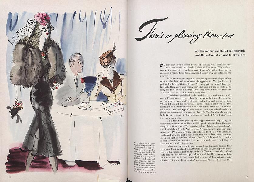 There's No Pleasing Them - (Men)