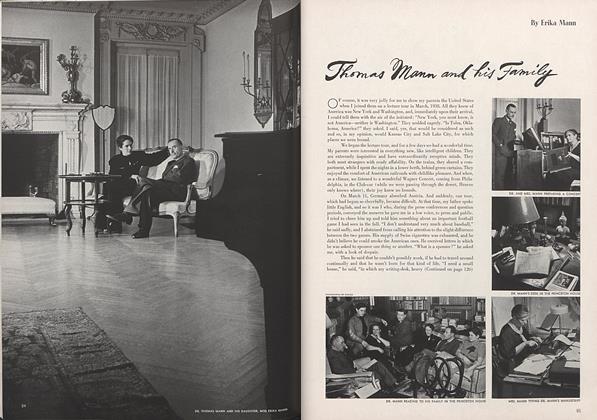 Thomas Mann and his Family