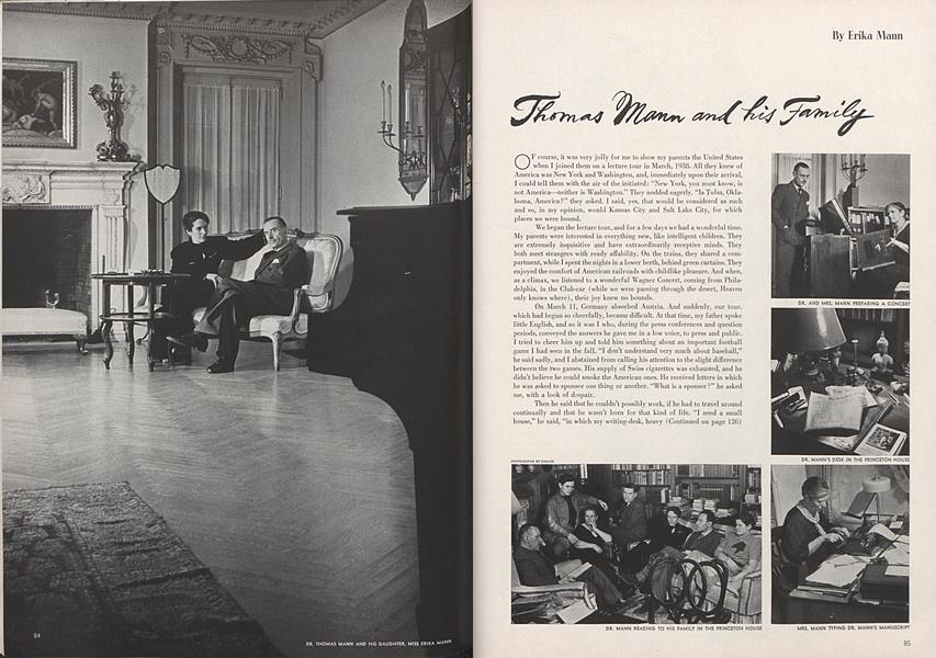 Thomas Mann and his Family