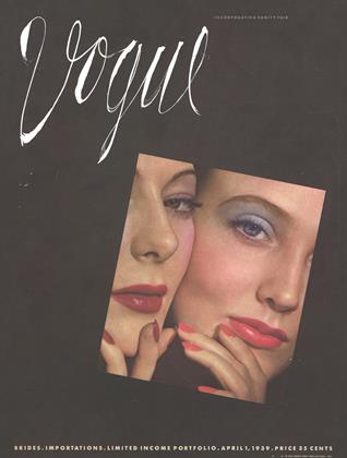 APRIL 1, 1939 | Vogue