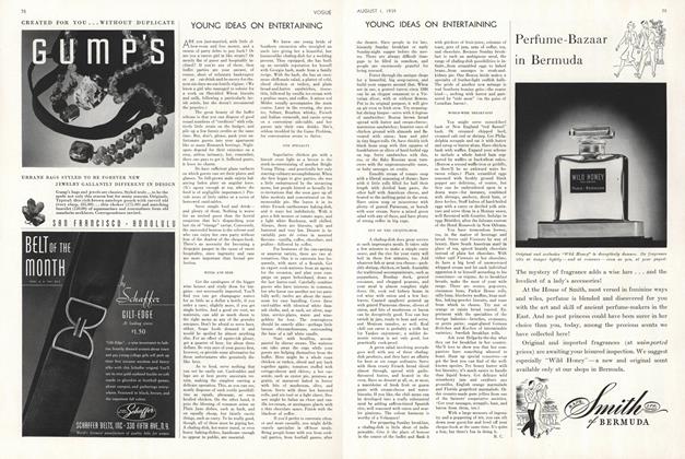 Young Ideas on Entertaining