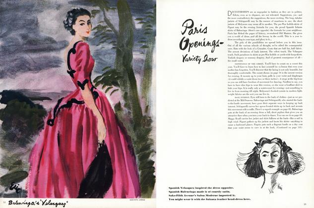 Paris Openings–Variety Show