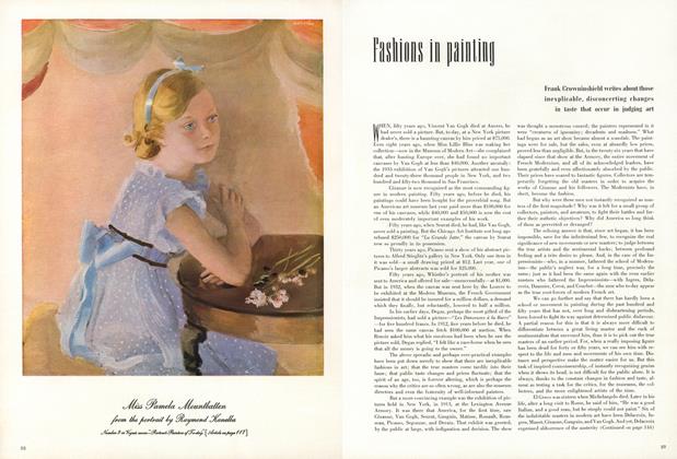 Fashions in Painting